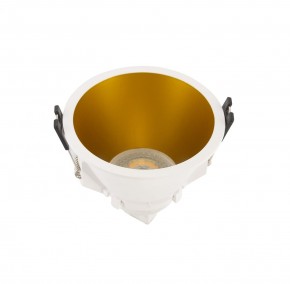 DK3026-WG Встраиваемый светильник, IP 20, 10 Вт, GU5.3, LED, белый/золотой, пластик в Надыме - nadym.ok-mebel.com | фото 2