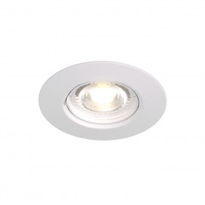 DK3028-WH Встраиваемый светильник, IP 20, 10 Вт, GU5.3, LED, белый, пластик в Надыме - nadym.ok-mebel.com | фото 5