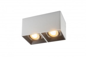 DK3035-WB Светильник накладной IP 20, 10 Вт, GU5.3, LED, белый/черный, пластик в Надыме - nadym.ok-mebel.com | фото