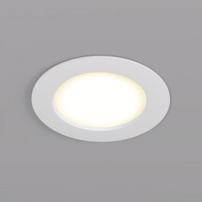 DK3046-WH Встраиваемый светильник, IP 20, 5Вт, LED, белый, пластик в Надыме - nadym.ok-mebel.com | фото