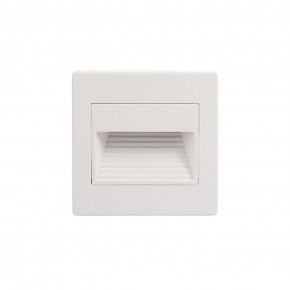 DK3050-WH Светильник встраиваемый в стену, IP 20, LED 3000, 1 Вт, белый, пластик в Надыме - nadym.ok-mebel.com | фото 3