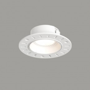 DK3055-WH Встраиваемый светильник, IP 20, 10 Вт, GU5.3, LED, белый, пластик в Надыме - nadym.ok-mebel.com | фото