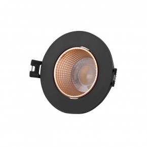 DK3061-BBR Встраиваемый светильник, IP 20, 10 Вт, GU5.3, LED, черный/бронзовый, пластик в Надыме - nadym.ok-mebel.com | фото