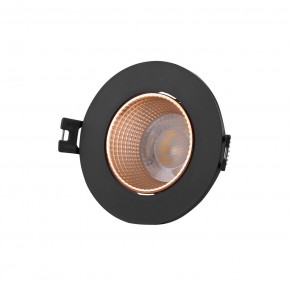 DK3061-BBR Встраиваемый светильник, IP 20, 10 Вт, GU5.3, LED, черный/бронзовый, пластик в Надыме - nadym.ok-mebel.com | фото