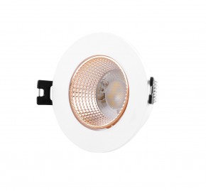 DK3061-WBR Встраиваемый светильник, IP 20, 10 Вт, GU5.3, LED, белый/бронзовый, пластик в Надыме - nadym.ok-mebel.com | фото