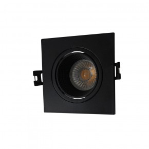 DK3071-BK Встраиваемый светильник, IP 20, 10 Вт, GU5.3, LED, черный/черный, пластик в Надыме - nadym.ok-mebel.com | фото