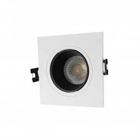 DK3071-WH+BK Встраиваемый светильник, IP 20, 10 Вт, GU5.3, LED, белый/черный, пластик в Надыме - nadym.ok-mebel.com | фото