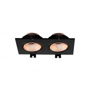 DK3072-BBR Встраиваемый светильник, IP 20, 10 Вт, GU5.3, LED, черный/бронзовый, пластик в Надыме - nadym.ok-mebel.com | фото 2