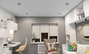 DK3072-BK+WH Встраиваемый светильник, IP 20, 10 Вт, GU5.3, LED, черный/белый, пластик в Надыме - nadym.ok-mebel.com | фото 3