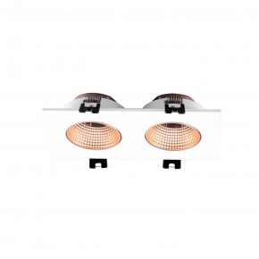 DK3072-WBR Встраиваемый светильник, IP 20, 10 Вт, GU5.3, LED, белый/бронзовый, пластик в Надыме - nadym.ok-mebel.com | фото 2