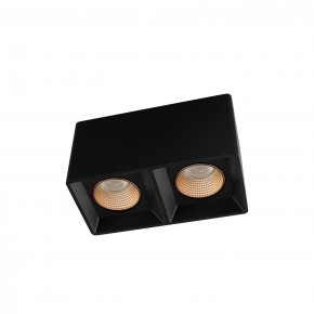 DK3085-BK+BR Светильник накладной IP 20, 10 Вт, GU5.3, LED, черный/бронзовый, пластик в Надыме - nadym.ok-mebel.com | фото