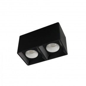 DK3085-BK+CH Светильник накладной IP 20, 10 Вт, GU5.3, LED, черный/хром, пластик в Надыме - nadym.ok-mebel.com | фото