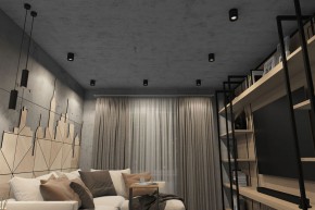 DK3090-BK+CH Светильник накладной IP 20, 10 Вт, GU5.3, LED, черный/хром, пластик в Надыме - nadym.ok-mebel.com | фото 2