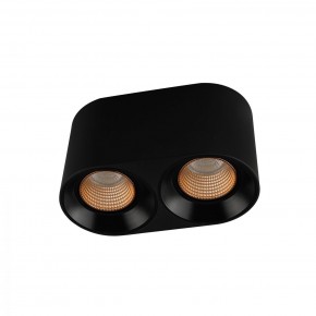 DK3096-BK+BR Светильник накладной IP 20, 10 Вт, GU5.3, LED, черный/бронзовый, пластик в Надыме - nadym.ok-mebel.com | фото