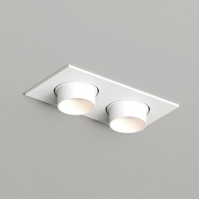 DK3122-WH Встраиваемый светильник, IP20, до 15 Вт, LED, GU5,3, белый, пластик в Надыме - nadym.ok-mebel.com | фото
