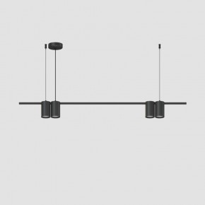 DK4061-BK Подвесной светильник ORBIT, IP20, 4xGU10 LED до 15 Вт, черный матовый, алюминий в Надыме - nadym.ok-mebel.com | фото 2