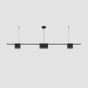 DK4063-BK Подвесной светильник ORBIT, IP20, 7xGU10 LED до 15 Вт, черный матовый, алюминий в Надыме - nadym.ok-mebel.com | фото 2