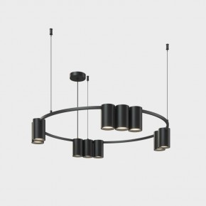 DK4065-BK Подвесной светильник ORBIT, IP20, 10xGU10 LED до 15 Вт, черный матовый, алюминий в Надыме - nadym.ok-mebel.com | фото