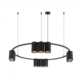 DK4065-BK Подвесной светильник ORBIT, IP20, 10xGU10 LED до 15 Вт, черный матовый, алюминий в Надыме - nadym.ok-mebel.com | фото 3