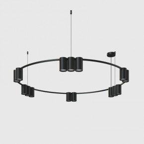 DK4067-BK Подвесной светильник ORBIT, IP20, 15xGU10 LED до 15 Вт, черный матовый, алюминий в Надыме - nadym.ok-mebel.com | фото 2
