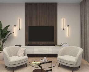 DK5010-BK Бра 600 мм, 3000К, IP20, 5 Вт, черный, алюминий в Надыме - nadym.ok-mebel.com | фото 5
