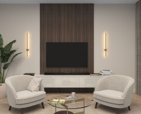 DK5012-SG Бра 800 мм, 3000К, IP20,7 Вт, матовое золото в Надыме - nadym.ok-mebel.com | фото 5