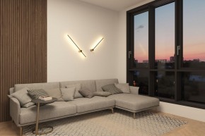 DK5012-SG Бра 800 мм, 3000К, IP20,7 Вт, матовое золото в Надыме - nadym.ok-mebel.com | фото 7
