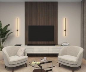 DK5014-BK Бра 1000 мм, 3000К, IP20, 12 Вт, черный, алюминий в Надыме - nadym.ok-mebel.com | фото 5