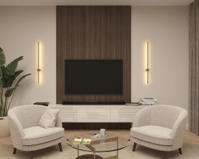 DK5014-SG Бра 1000 мм, 3000К, IP20, 12 Вт, матовое золото в Надыме - nadym.ok-mebel.com | фото 5