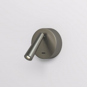 DK5072-DN Бра SHINE WALL со светодиодом, D104*H68, IP20, 3000К, 3W, RA?90, темный никель, алюминий в Надыме - nadym.ok-mebel.com | фото
