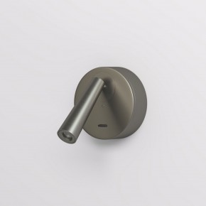 DK5072-DN Бра SHINE WALL со светодиодом, D104*H68, IP20, 3000К, 3W, RA?90, темный никель, алюминий в Надыме - nadym.ok-mebel.com | фото 2