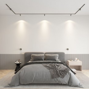 DK5072-DN Бра SHINE WALL со светодиодом, D104*H68, IP20, 3000К, 3W, RA?90, темный никель, алюминий в Надыме - nadym.ok-mebel.com | фото 4