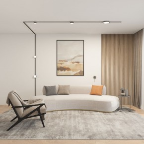 DK5072-DN Бра SHINE WALL со светодиодом, D104*H68, IP20, 3000К, 3W, RA?90, темный никель, алюминий в Надыме - nadym.ok-mebel.com | фото 5