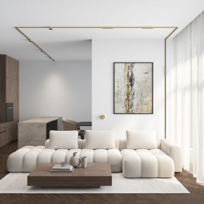DK5072-SB Бра SHINE WALL со светодиодом, D104*H68, IP20, 3000К, 3W, RA?90, сатинированная латунь, алюминий в Надыме - nadym.ok-mebel.com | фото 6
