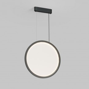 DK6606-BK Подвесной вертикальный светильник Veil со светодиодом H1700 d600 220V 48W 3000-6000K IP20 черный алюминий в Надыме - nadym.ok-mebel.com | фото 3