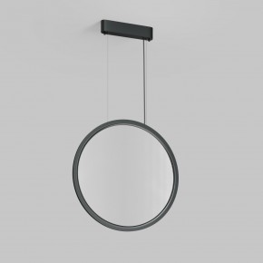 DK6606-BK Подвесной вертикальный светильник Veil со светодиодом H1700 d600 220V 48W 3000-6000K IP20 черный алюминий в Надыме - nadym.ok-mebel.com | фото 4