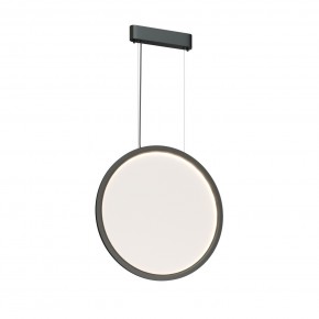 DK6606-BK Подвесной вертикальный светильник Veil со светодиодом H1700 d600 220V 48W 3000-6000K IP20 черный алюминий в Надыме - nadym.ok-mebel.com | фото 5