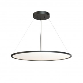 DK6620-BK Подвесной горизонтальный светильник Veil со светодиодом H900 d1000 220V 82W 3000-6000K IP20 черный алюминий в Надыме - nadym.ok-mebel.com | фото 4