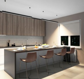 DK9124-BK Линейный светильник 30W 1250mm 4000K, черный в Надыме - nadym.ok-mebel.com | фото 4
