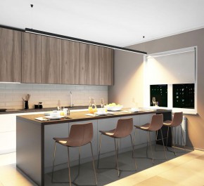 DK9303-BK Линейный светильник 72W 3000mm 3000K, черный в Надыме - nadym.ok-mebel.com | фото 5
