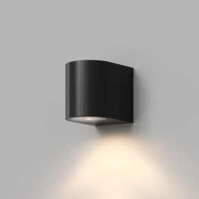 DK9790-BK Настенный уличный светильник NARVIK, IP44, GU10 LED, до 15 Вт, черный, алюминий в Надыме - nadym.ok-mebel.com | фото