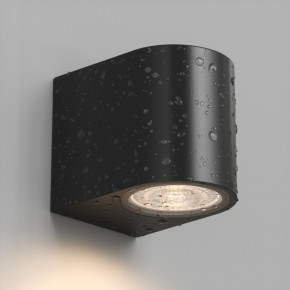 DK9790-BK Настенный уличный светильник NARVIK, IP44, GU10 LED, до 15 Вт, черный, алюминий в Надыме - nadym.ok-mebel.com | фото 3