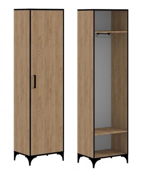 ЭНТЕР ЛОФТ Шкаф для одежды (Дуб Золотой) в Надыме - nadym.ok-mebel.com | фото