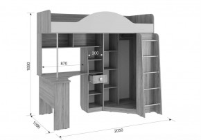 ФЭНТЕЗИ Набор мебели (Детский комплекс) в Надыме - nadym.ok-mebel.com | фото 2