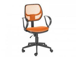 Кресло компьютерное Флеш Рондо (оранжевый/оранжевый) в Надыме - nadym.ok-mebel.com | фото 1