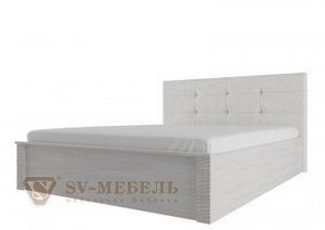 Кровать 1600 двойная (универсальная) с мягким изголовьем Гамма 20 в Надыме - nadym.ok-mebel.com | фото 1