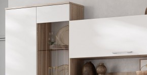 Гостиная Флай (ЦС-01/ШК-04) дуб сонома/белый в Надыме - nadym.ok-mebel.com | фото 11