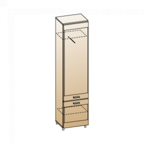Гостиная Камелия Композиция 2 (Гикори Джексон темный) в Надыме - nadym.ok-mebel.com | фото 9