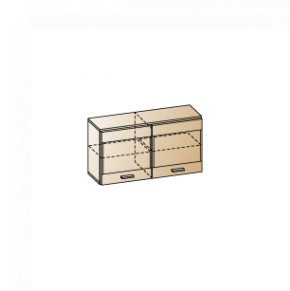 Гостиная Камелия Композиция 5 (Гикори Джексон темный) в Надыме - nadym.ok-mebel.com | фото 7