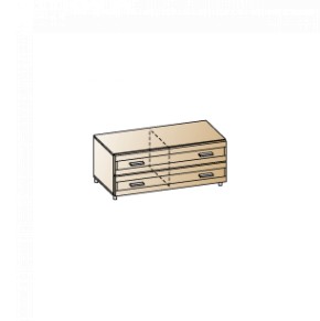 Гостиная Камелия Композиция 6 (Гикори Джексон темный) в Надыме - nadym.ok-mebel.com | фото 5